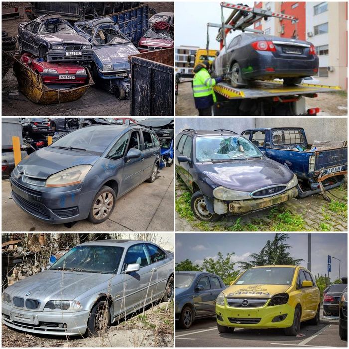 Colectam rable auto pentru Dezmembrări și fier vechi Plata pe loc