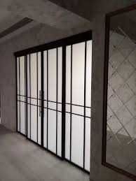 Раздвижные лофт перегородки на заказ