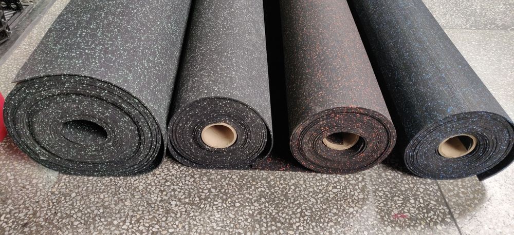 EcoStep Fitness 15% резиновое рулонное покрытие