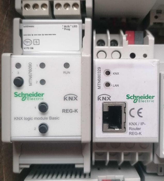 Schneider module-componente sistem KNX DALI-Gateway