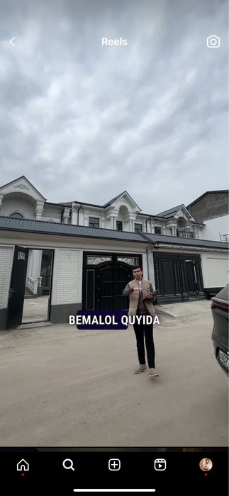 Котедж сотилади, 2 этаж подвали билан. 1 та котедж қолди 8 та эди.