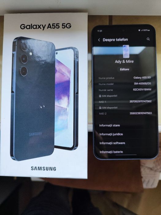 Samsung A55 garanție Emag