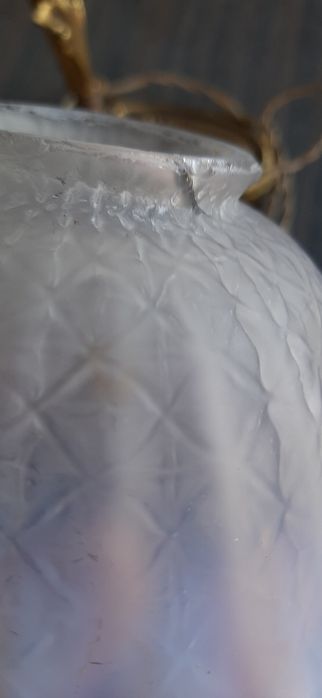 Стара бронзова лампа