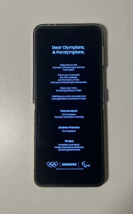 Samsung Z Flip 6 2024 Paris Olympic/Paralympic edition 12gb/512gb