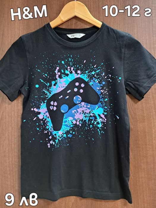 H&M Детски тениски 6-8 г,8-10 г,10-12 г