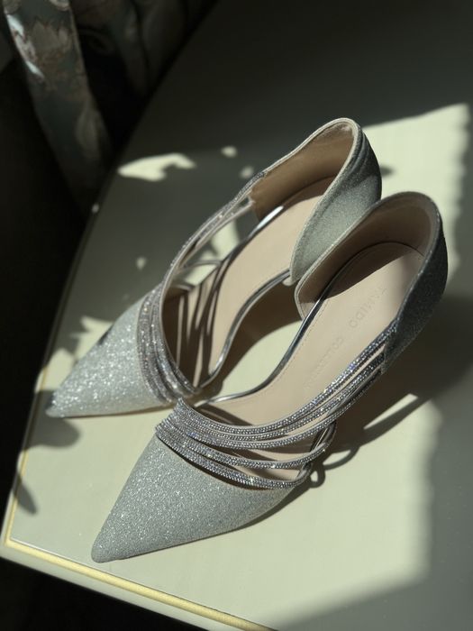 Туфли Josiny серебристые