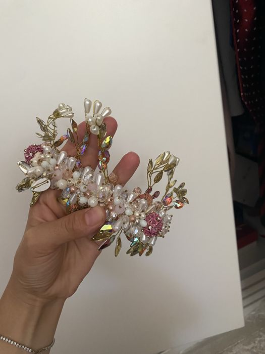 Диадема ручная работа