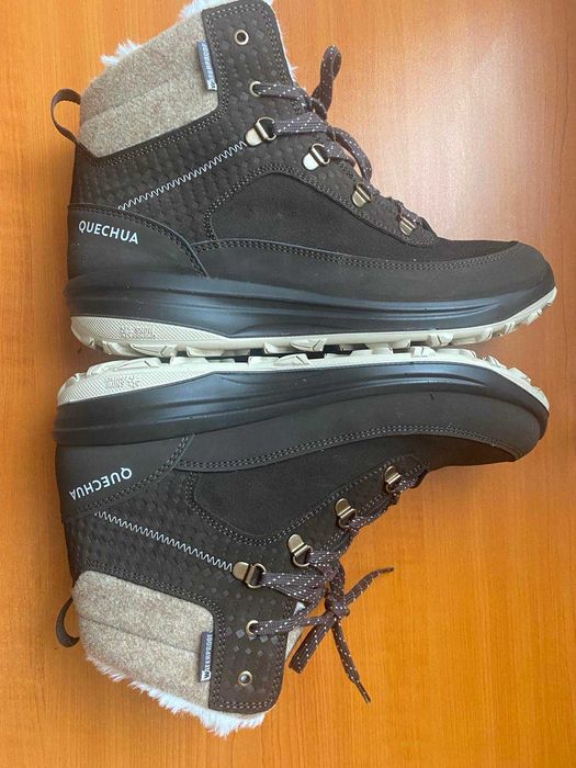 Зимни непромокаеми кожени обувки