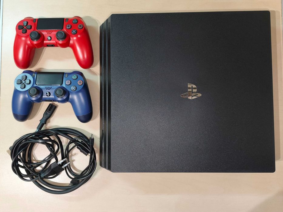 Перфектен - Sony PlayStation 4 Pro 7216B | FW 11.00 | SSD 512 GB | PS4 | PS4 PRO | 11