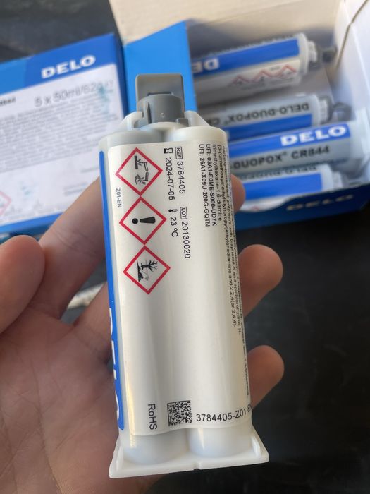 ПРОМО ! Двукомпонентно епоксидно лепило DELO-DUOPOX