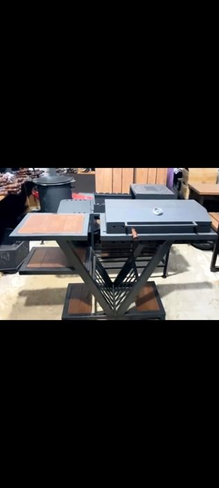 Мангалы с шампурами