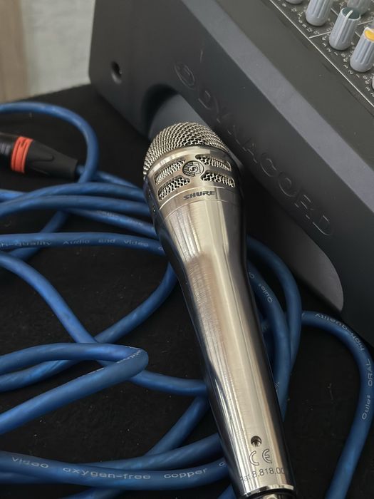Dynacord+2 ta kalonkasi+Shure micrafon