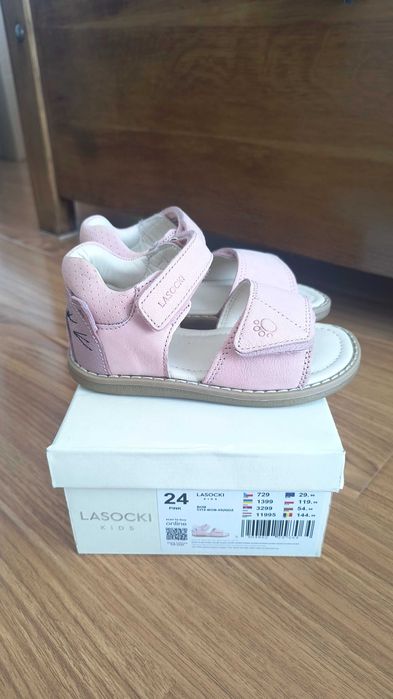 Sandale fetița din piele naturala, mărimea 24