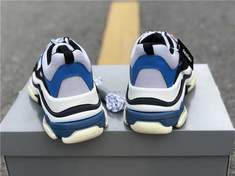 Balenciaga Triple S - Black/Cream/Dark Green
