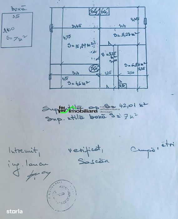 2 camere decomandate centru