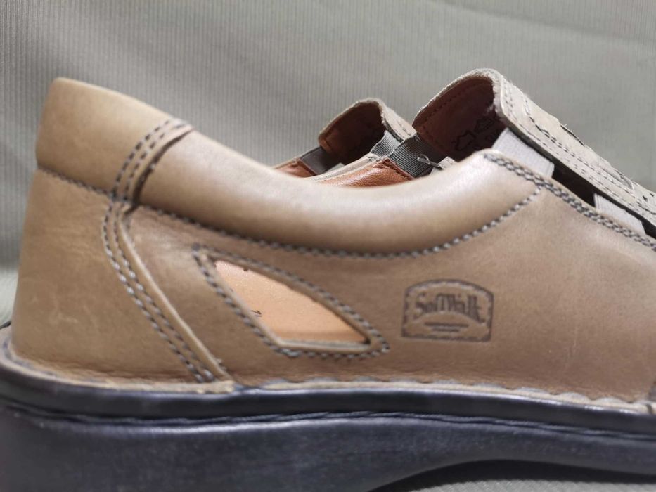 мъжки обувки SOFTWALK № 42 естествена кожа