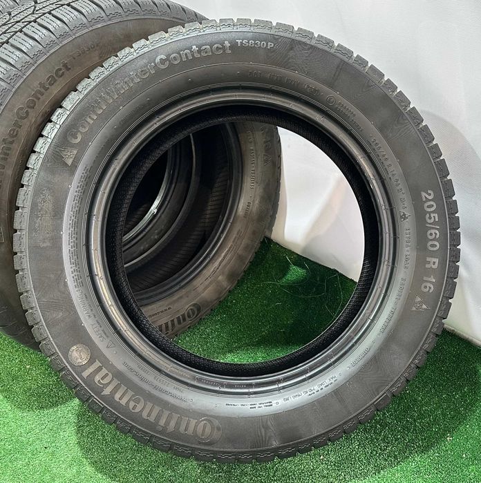4бр 205/60r16 CONTINENTAL зимни