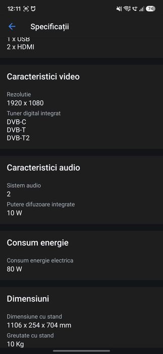 Smart TV NEI 109cm
