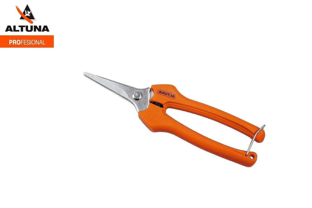 Професионални ножици с право и извито острие за беритба