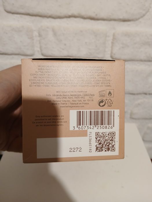 Bottega Veneta 75ml parfum