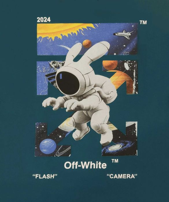 Tricou Off White - Space Edition