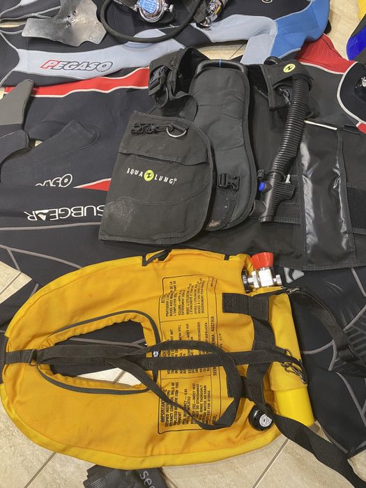 Accesorii echipament scafandrii