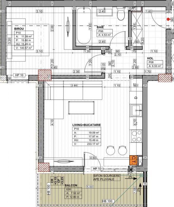 Apartament in Costinesti, bloc nou, la 200 m de plaja, FINALIZAT