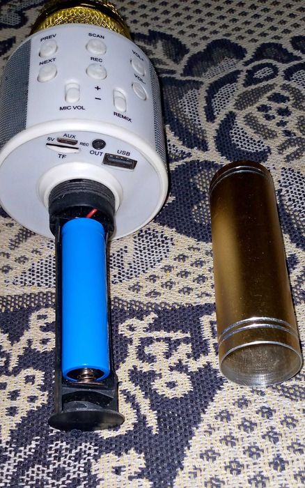 Портативный микрофон Wster 858