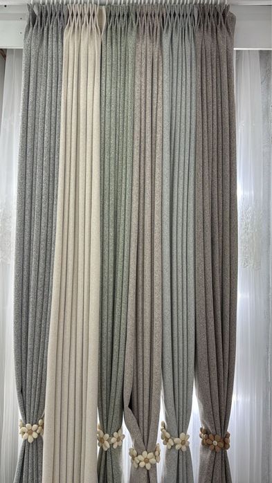 Шторы. Тюль. Портьеры. Комплект.