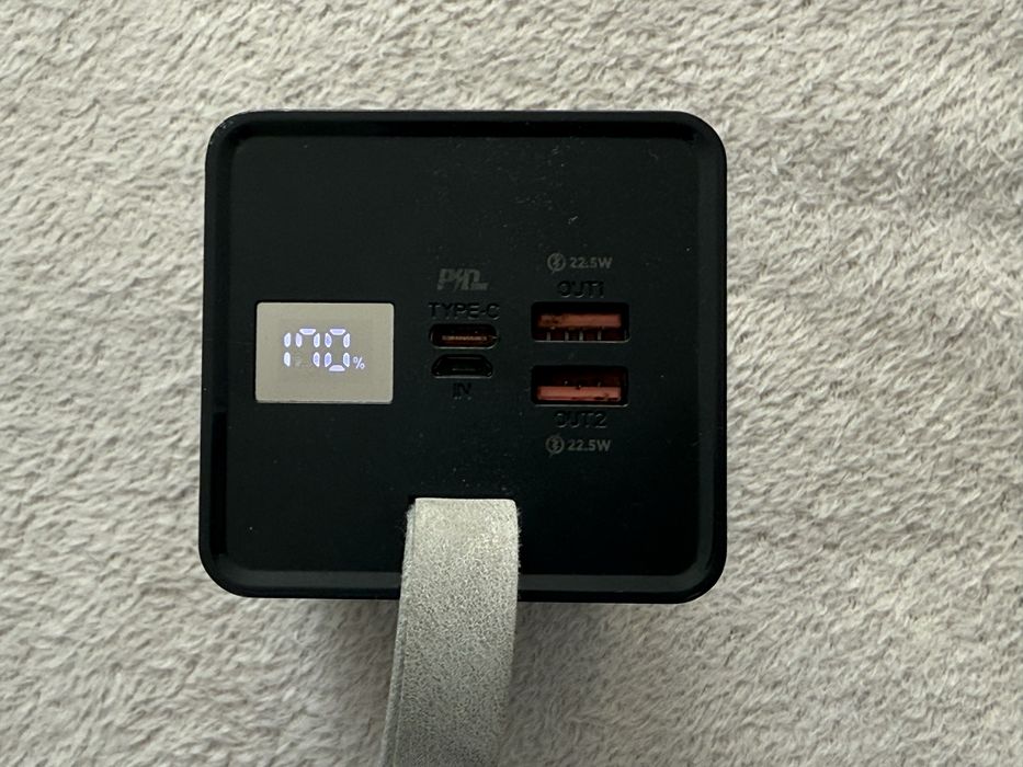 Powerbank / baterie externa hoco 50.000mAh, maner, lanterna