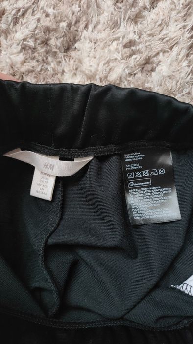 Черен спортен ежедневен панталон Н&М , размер ХС