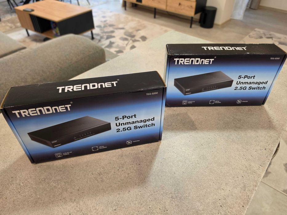 Мрежов суич (комутатор) TRENDnet TEG-S350, Unmanaged Switch 5-Port 2.5 Gbit, 5-Port 2.5GBASE-T в Гаранция