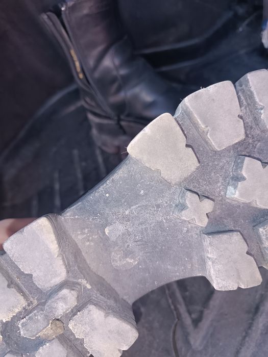 Продам ботинки Rick Owens модели Beatle Mega Tractor из гладкой телячь