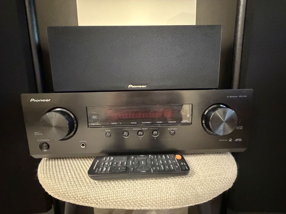 Pioneer VSX-534 + 5.0 колони | Домашно кино | ТОП състояние