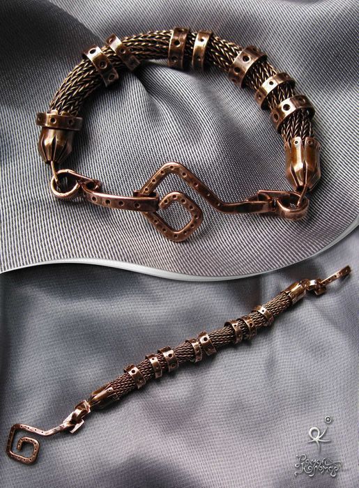 Авторские украшения из меди, ручной работы