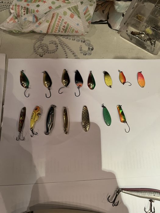 Bоблери,блесни и тапи за риболов