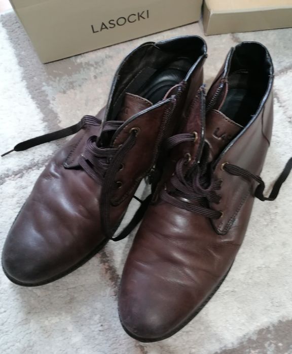 Ghete piele mărimea 43, Lasocki