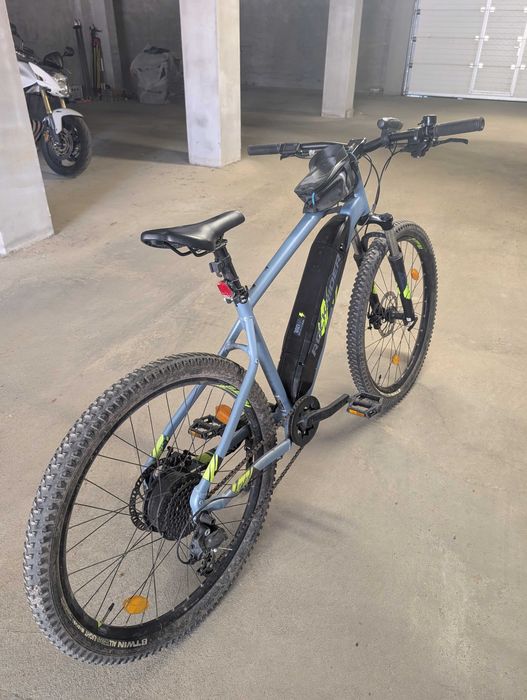 Bicicleta electrica MTB E-ST 100 27,5" Albastru