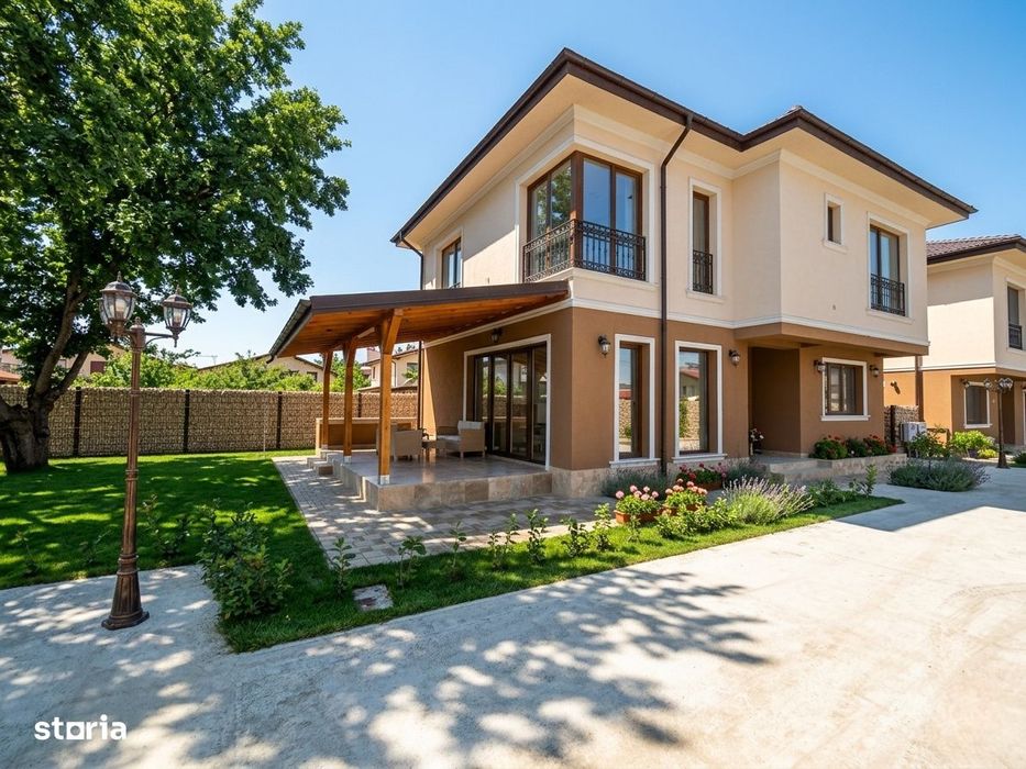 Vila 4 camere Tunari | Curte 380 mp | Gata de mutare