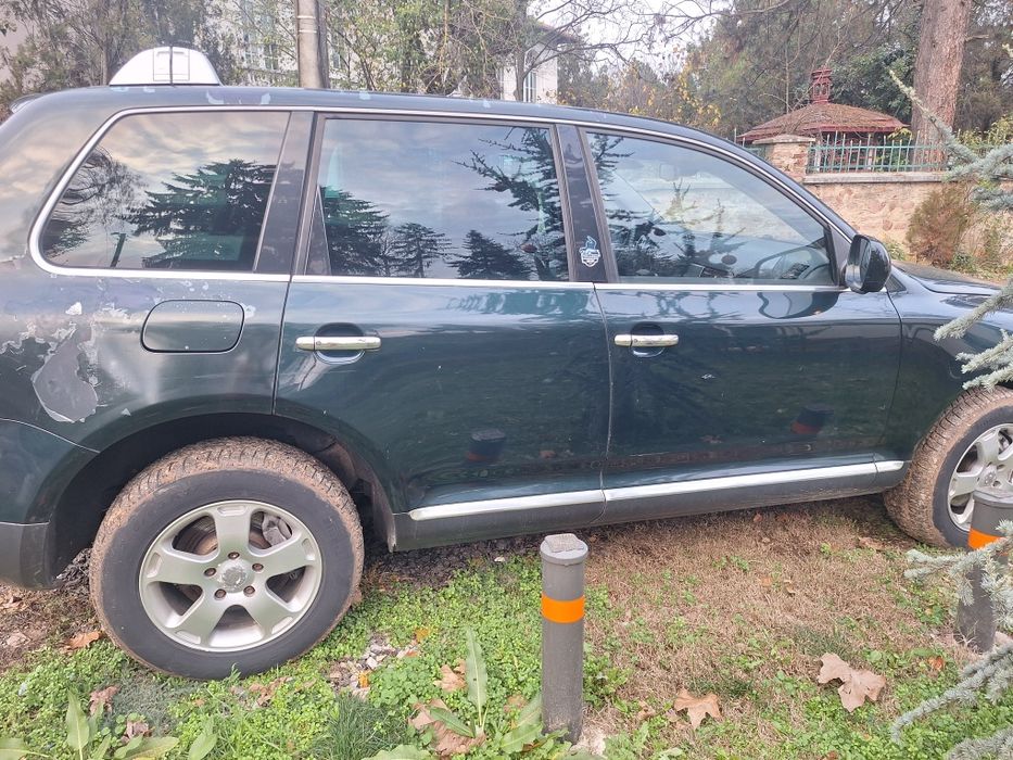 Туарег 3.0 тди на въздух