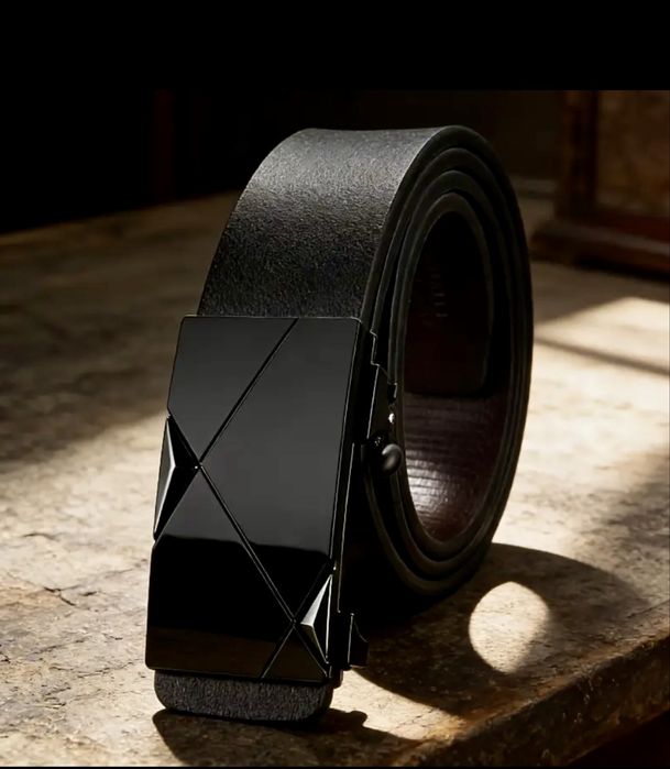 Мъжки комплект от 3 броя Елегантно/официални кожени колани -9%Промоция