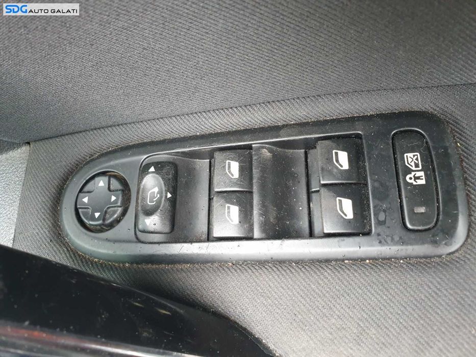 Butoane Geamuri cu Buton Oglinzi cu Pliere Rabatare Peugeot 508 2010 - 2014
