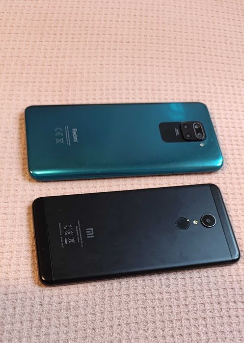 Xiaomi 2 броя Redmi 5  и Redmi Note 9