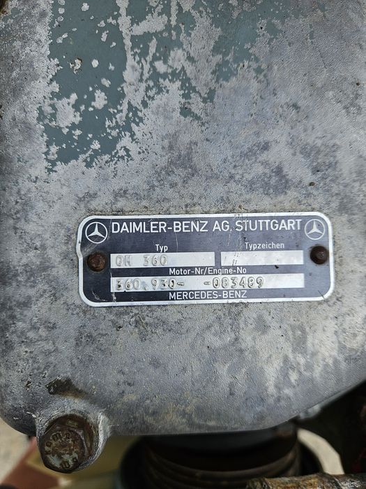 De vanzare motor combina Mercedes OM360