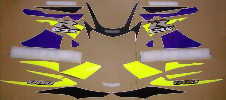 Стикери Сузуки 600 GSXR 2001-2002г Suzuki GSX-R к1 к2 k1 k2 лепенки