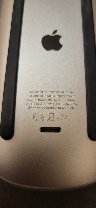 Apple Magic Mouse 2 Wireless Mouse -alb (A1657) fuctional