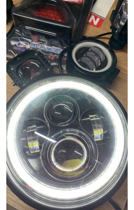 Фара, габариты, поворотники