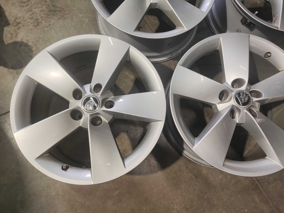 4бр.алуминиева джанта 17цола за Skooda 5x112