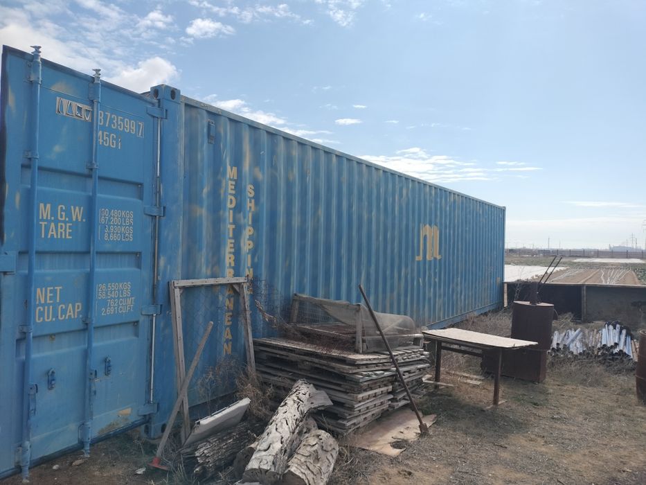 Контейнер обшитый морской 40 тн