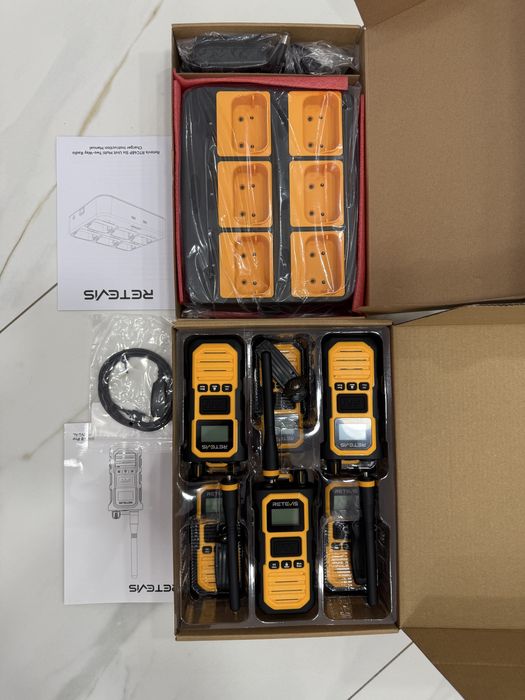 Set 6 bucati Retevis RB648P Pro Transmițător Wireless UHF 5W / sigilat